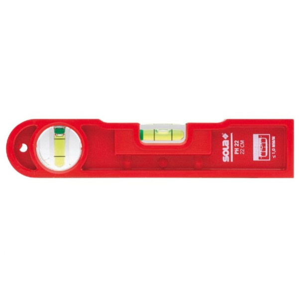Sola PHF22 - 220mm Plastic Spirit Level Sola PHF22 - 220mm Plastic Spirit Level