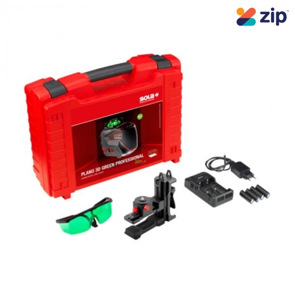 Sola PLANO3DGREENPRO - PLANO 3D Green Professional Laser Level Laser Distance Measurers