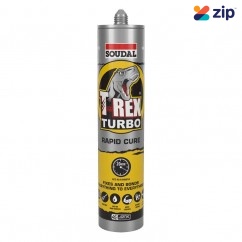 Soudal 128371 - 290ml White T-Rex Power Turbo SMX Polymer Sealant Adhesive