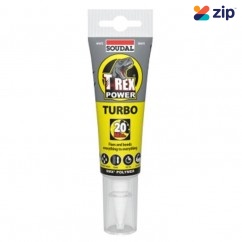 Soudal 132601 - 125ml White T-Rex Power Turbo SMX Polymer Sealant Adhesive