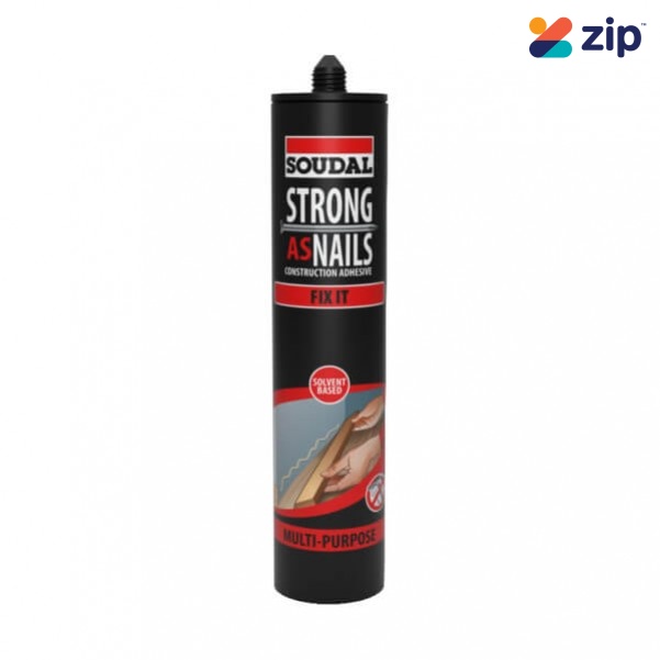 Soudal 144898 - 350g Strong As Nails Fix It Solvent Based Multi-Purpose Construction Adhesive