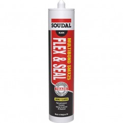 Soudal 152769 - 290ml Black Multibons SMX25 Flex & Seal Adhesives-Sealants