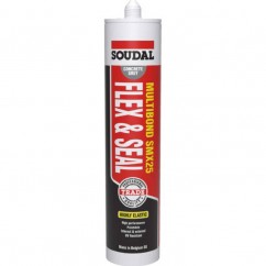 Soudal 152770 - 290ml Concrete Grey Multibons SMX25 Flex & Seal Adhesives-Sealants