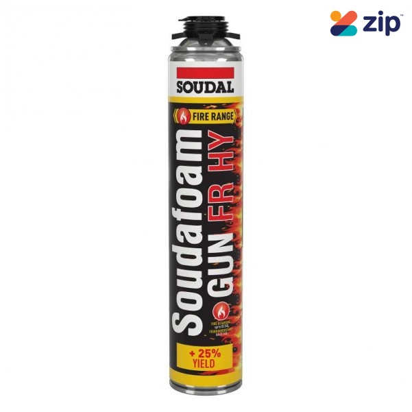 Soudal 153085 - 750ml Soudafoam FR HY Gun-Screw Top Red Foam 