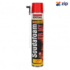 Soudal 153087 - 750ml Soudafoam FR HY Straw Red Foam