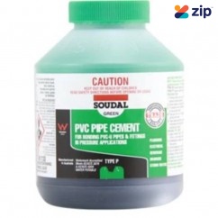 Soudal 222514 - 250ml Green PVC Pipe Cement Type P