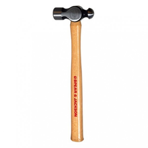 Spear & Jackson SJ-BPH8 - 226g (8oz) Hickory Handle Ball Pein Hammer Hammers