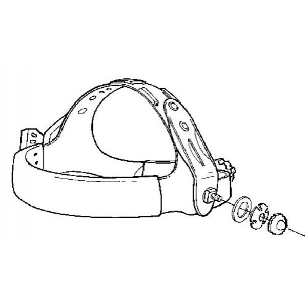 Speedglas 166020 - 9002/100 head harness attachments