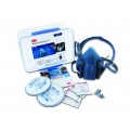 3M 7528 - 3M GP2 7500 SeriesHalf Face Welder's Reusable Respirator Kit M7528  Breathing Apparatus