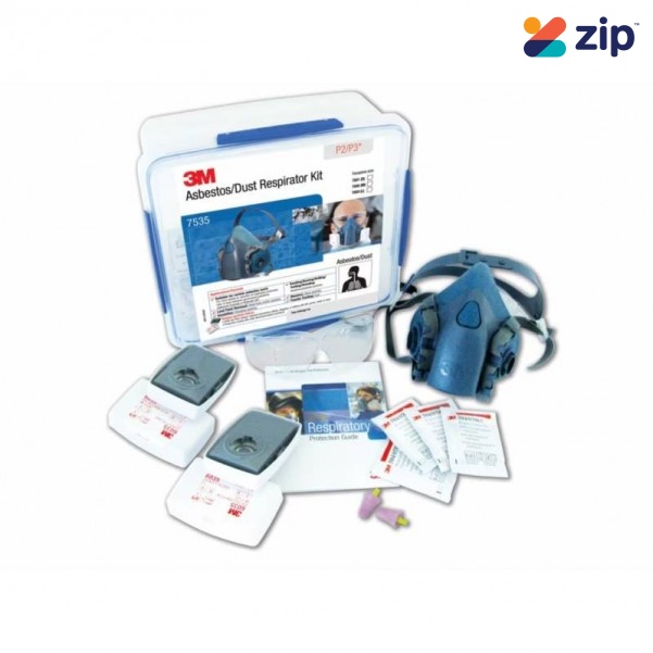 3M AT010601600 (7535M) - P2/P3 Medium Asbestos/Dust Respiratory Kit Breathing Apparatus