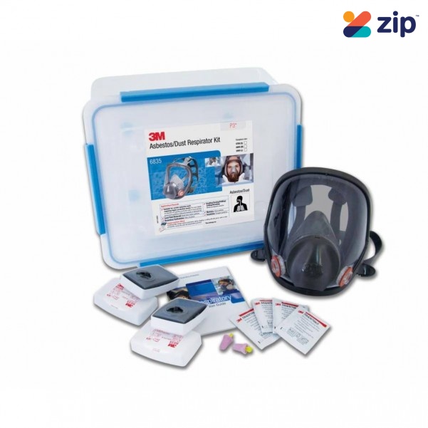 3M AT010614207 (6835) - P3 Medium Asbestos/Dust Respiratory Kit Breathing Apparatus