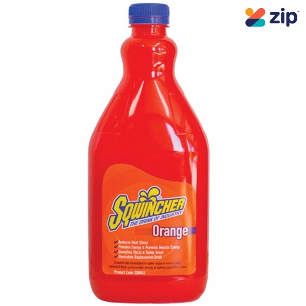 Sqwincher SQ0042/1 - 2L Orange Electrolyte Liquid Concentrate