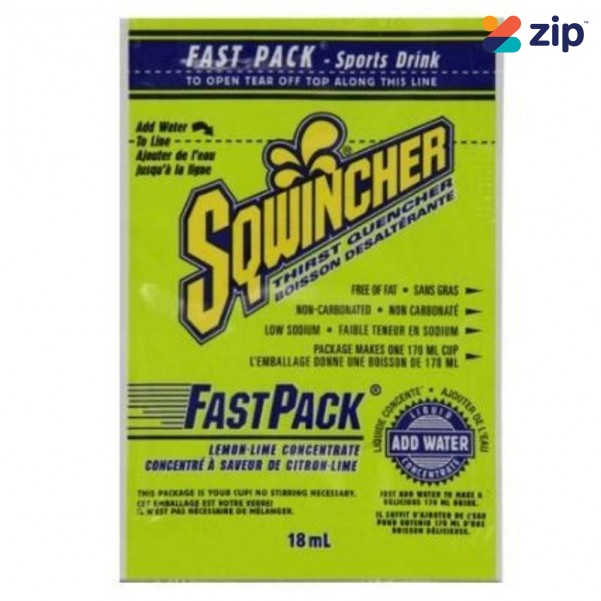 Sqwincher SQ0066/50 – Pack 50 Lemon Lime flavour SQWINCHER FAST PACK