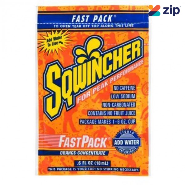 Sqwincher SQ0097 - Orange flavour SQWINCHER FAST PACK