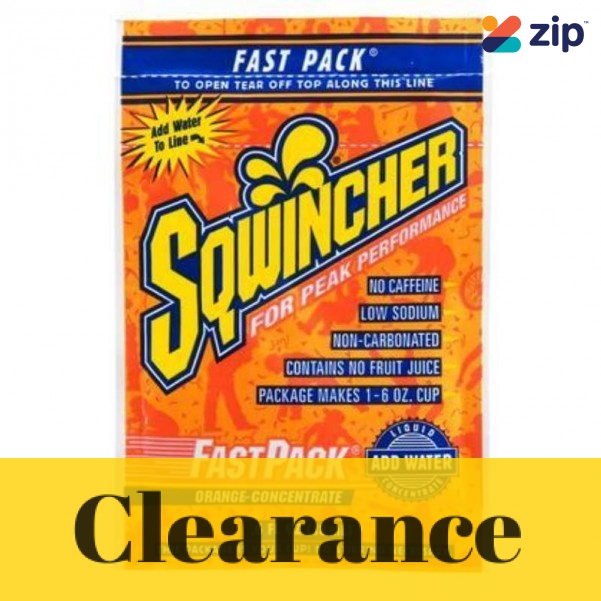 Sqwincher SQ0097/50 - Pack 50 Orange flavour SQWINCHER FAST PACK