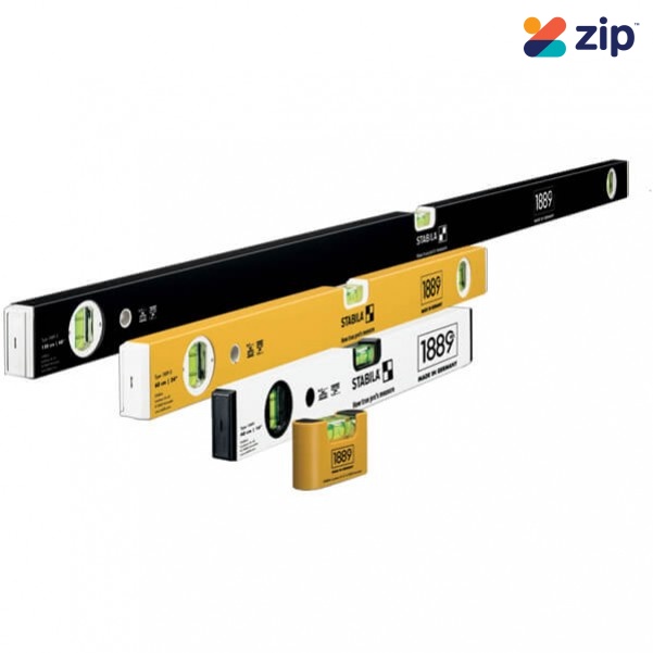 Stabila 1889 - 130 Year Anniversary 1889 Edition Spirit Level Kit 19310 Levels