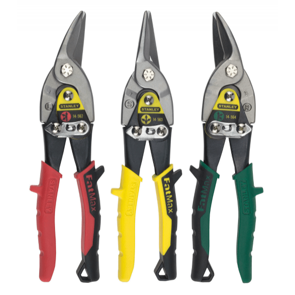 Stanley 14-559L - FatMax 3pc Compound Action Aviation Snips