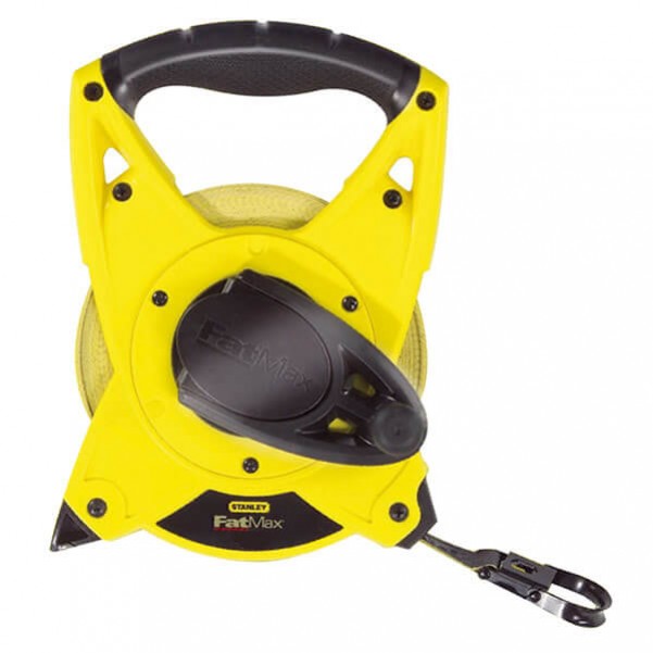 Stanley 2-34-814 - 30M 5:1 Fibreglass FatMax Long Tape Measuring Tape