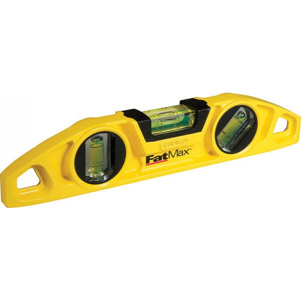 Stanley 43-603 - 3 Vial FatMax Torpedo Levels