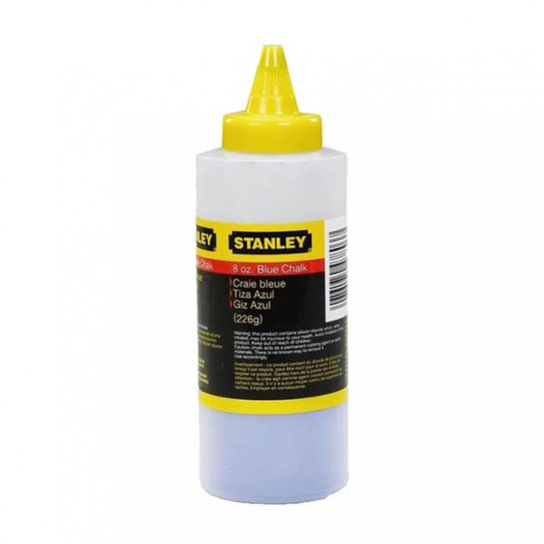 Stanley 47-803 - 8oz Blue Line Chalk Refill Chalk Lines and Chalk