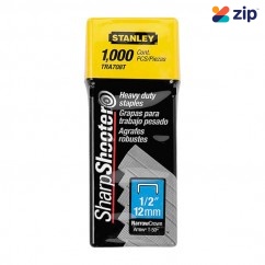 Stanley TRA708T - 1,000 Pc 1/2" (12mm) Heavy Duty Sharpshooter Staples