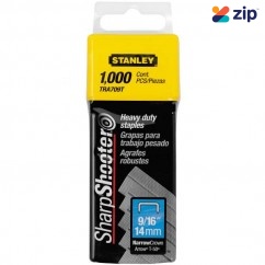 Stanley TRA709T - 1000 Pc 9/16" (14mm) Heavy Duty Sharpshooter Staples
