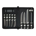 Starrett BKK-11W - Professional Butchers Knife 11 Piece Set  Cutting Knives