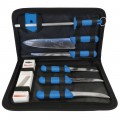 Starrett BKK-8B - 8pce Professional  Hunting  & Fishing Knife Sets