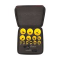 Starrett KDC13021 - 13 Pc Bi-Metal Deep Cut Universal Holesaw Set