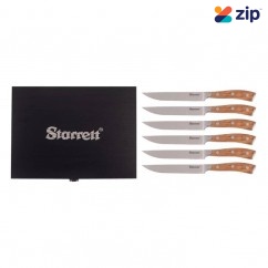 Starrett Professional Butchers Knife Set in Carry Case 11 Piece - Bkk-11w  for sale online