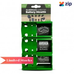 StealthMounts BM-FT18-GRN-6 - 18V Festool 6-Pack Green Battery Mounts