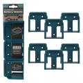 StealthMounts BM-MK18-BLU-6 - 18V Makita LXT 6-Pack Blue Battery Mounts Batteries