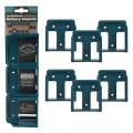 StealthMounts BM-MK18-BLU-6 - 18V Makita LXT 6-Pack Blue Battery Mounts