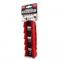StealthMounts BM-MW12-RED-6 - M12 Milwaukee 6-Pack Red Battery Mounts Milwaukee Accessories