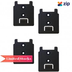 StealthMounts TM-DW18-BLK-4 - Dewalt XR & FlexvVolt 4-Pack Black Tool Storage Mounts