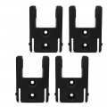 StealthMounts TM-MW18-BLK-4 - M18 Milwaukee 4-Pack Black Tool Storage Mounts Shelving & Tool Hanging