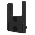 StealthMounts TM-MW18-BLK-4 - M18 Milwaukee 4-Pack Black Tool Storage Mounts Shelving & Tool Hanging