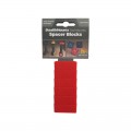 StealthMounts TMSPACE-RED-6 - 6-Pack Red 12mm Universal Tool Mount Spacers Shelving & Tool Hanging