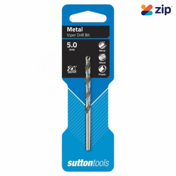 Sutton D1050500 - 5mm HSS Viper Jobber Drill Bit