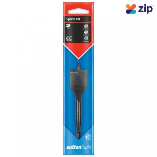 Sutton Tools D5012800 - 28mm x 1/4" Hex Shank Spade Bit