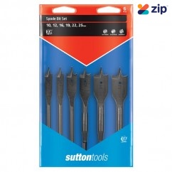 Sutton Tools D501SS6W - 6 Pieces Spade Bit Set Spade Bits
