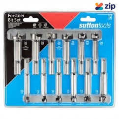 Sutton Tools D5190012 - 12PC 10-35mm Forstner Bits Drill/Driver Bit Sets