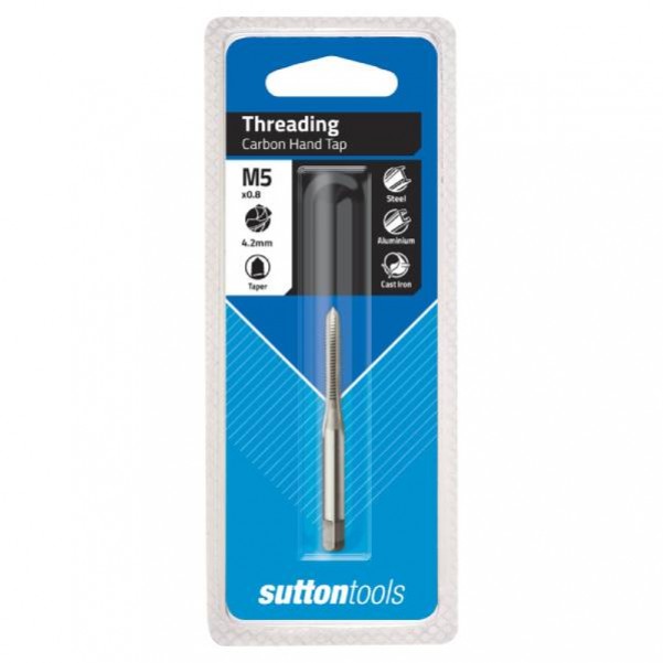 Sutton M1000500 - M5 x 0.8mm Taper Carbon Hand Tap