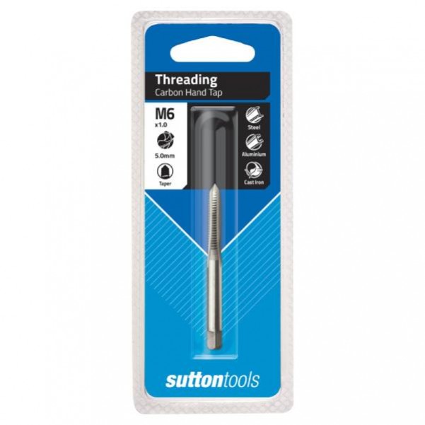 Sutton M1000600 - M6 x 1mm Taper Carbon Hand Tap