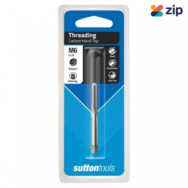 Sutton M1020600 - M6 x 1mm Bottoming Carbon Hand Tap