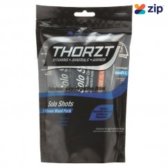 THORZT SSMIX6 – 6 x 26g Low GI Solo Shot Mixed Flavour Pack - Wild Berry, Orange & Lemon Lime