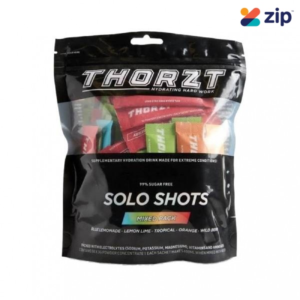 THORZT SSSFMIX - Sugar Free Solo Shots 5 Flavour Mixed Pack