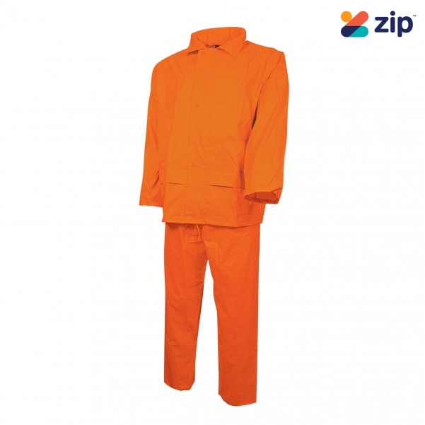 TRU TJ1970 Rain Set in a Bag for Day Work - Orange