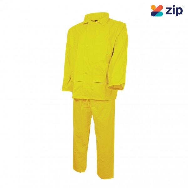 TRU TJ1970 Rain Set in a Bag for Day Work - Yellow