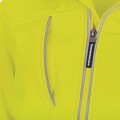 TRU TJW1960T Womens Softshell Full Zip Jacket with Reflective Tape - Yellow